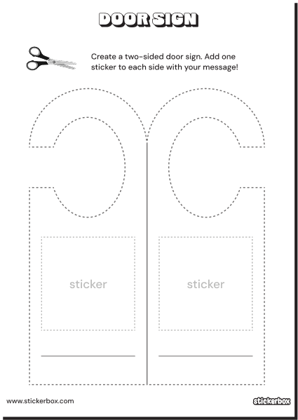 Black & white printable