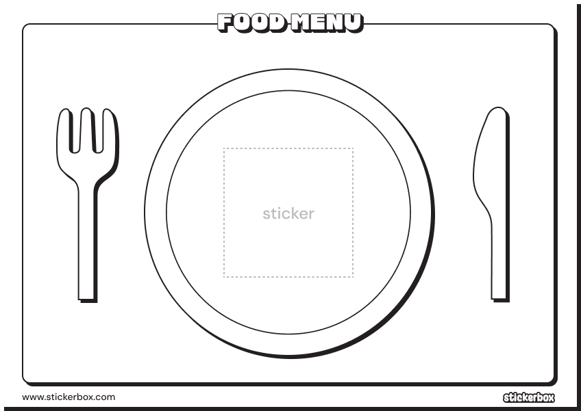 Black & white printable