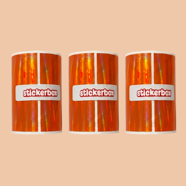 Orange Holographic Paper Refill (3)