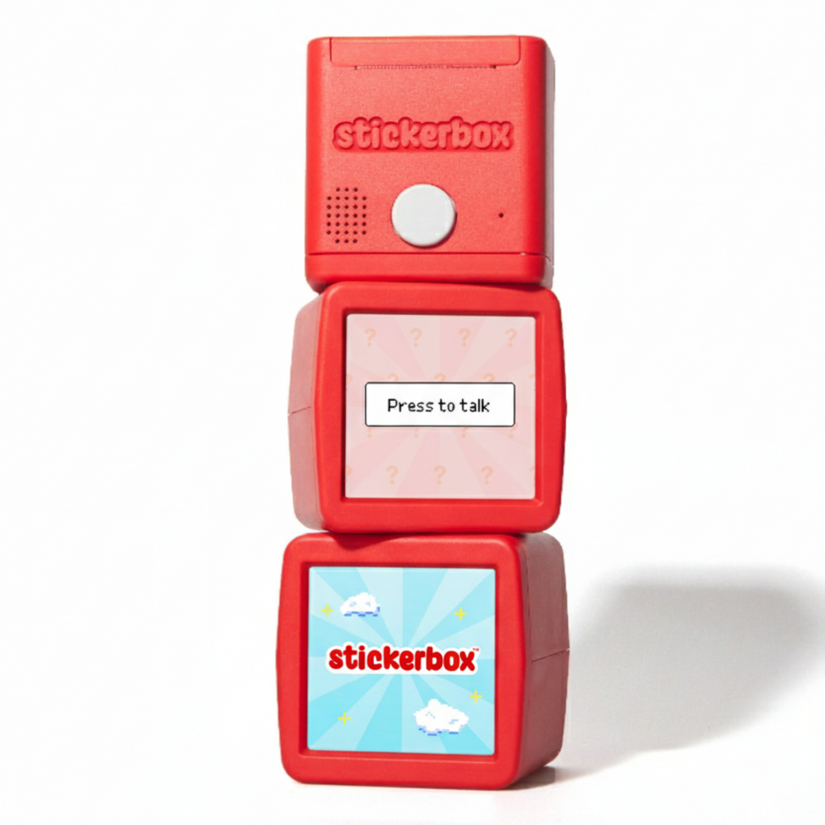 Voice Sticker Box Buy Stickerbox - Voice-Powered Sticker Maker For Kids