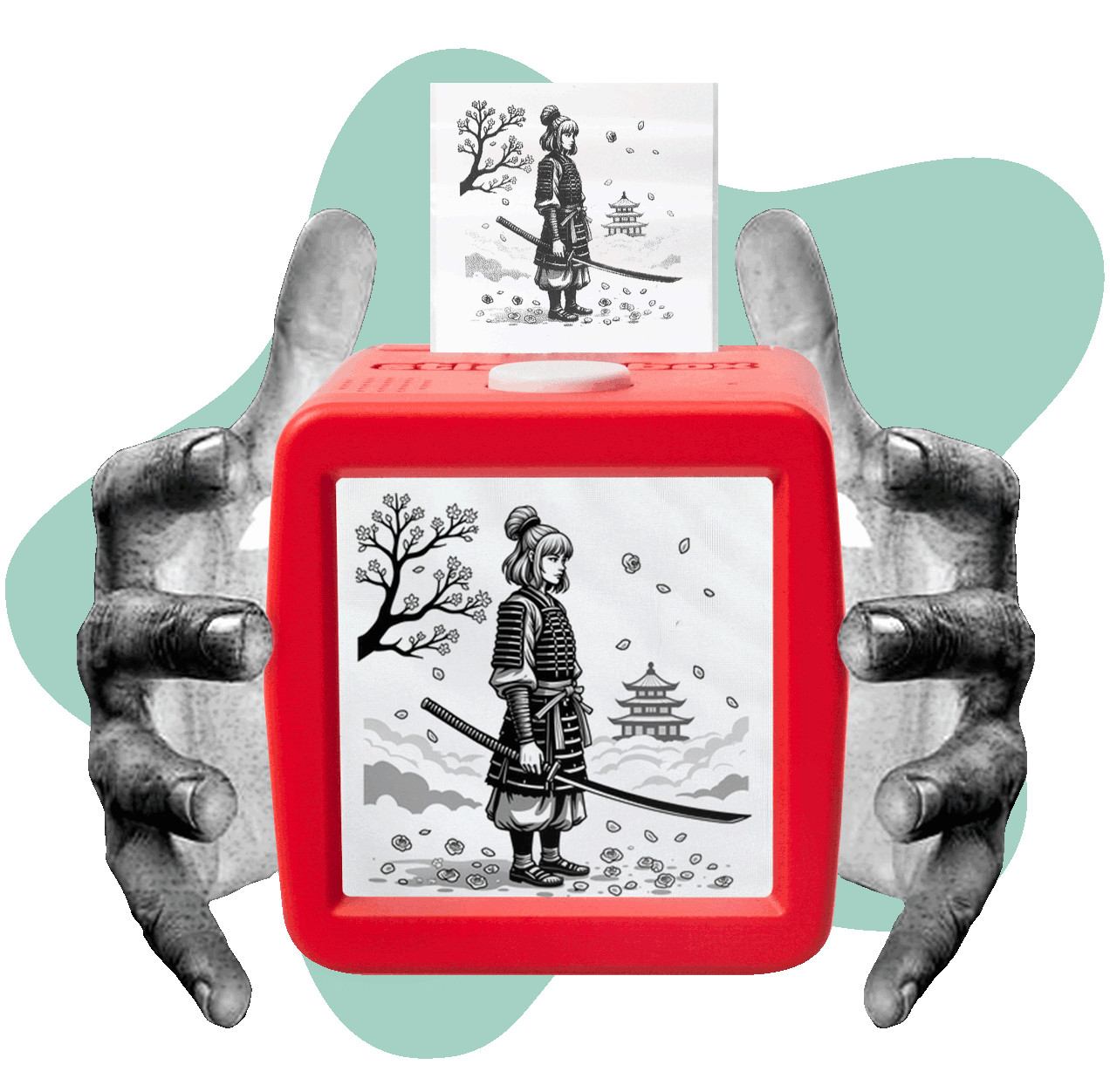 stickerbox showing different stickers