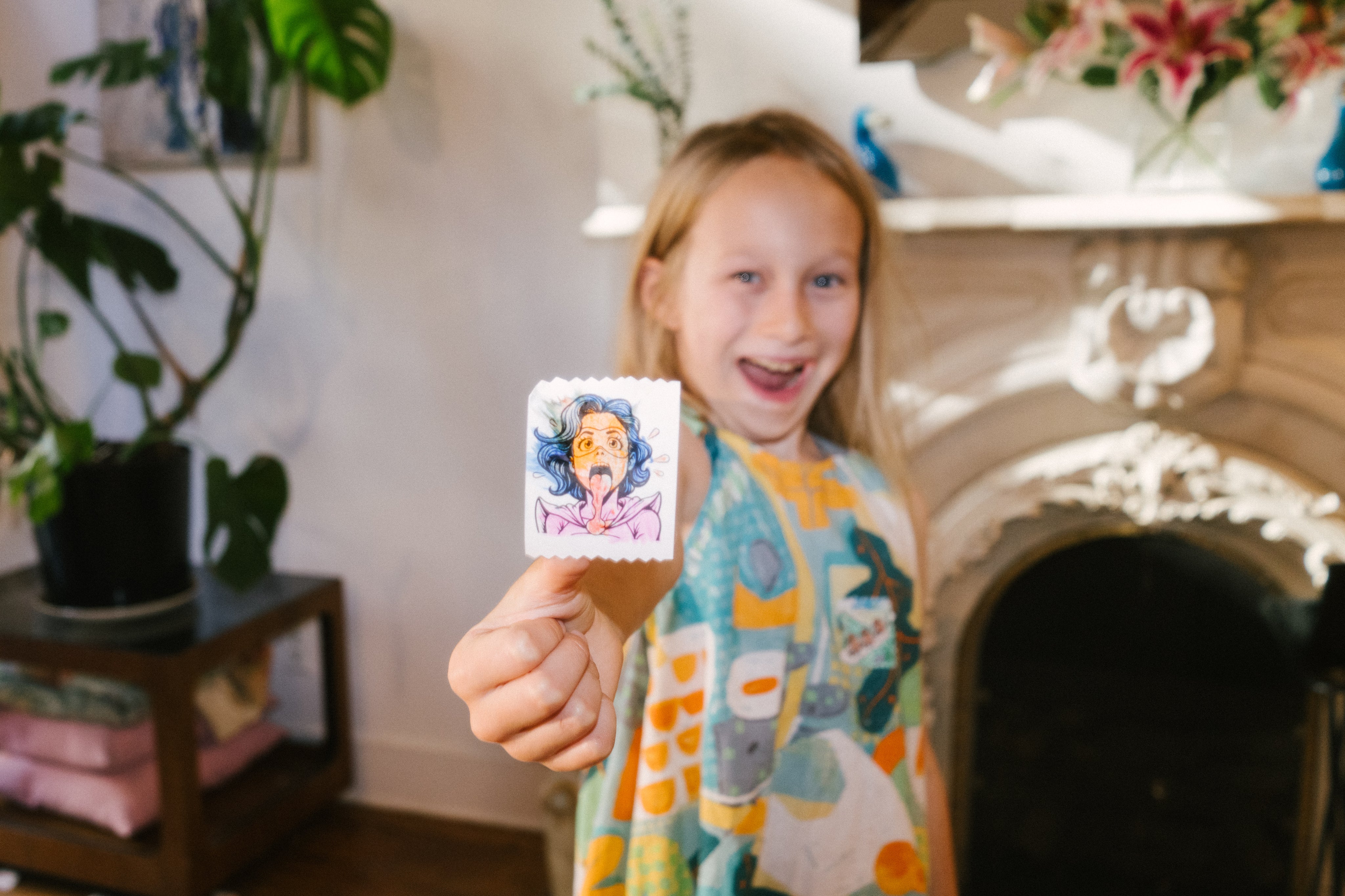 Kids having fun with Stickerbox